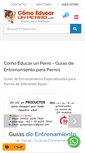 Mobile Screenshot of comoeducarunperro.net